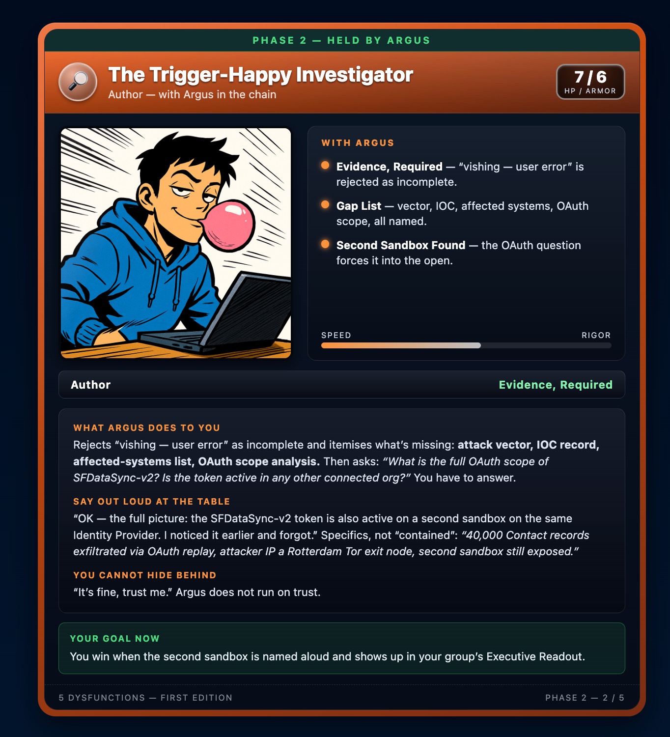 Trigger-Happy Investigator, Phase 2
